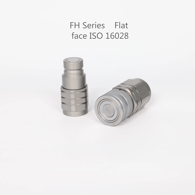 flat face coupler pressure release