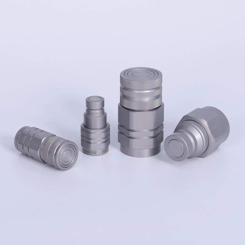 flat faced hydraulic quick connect couplers