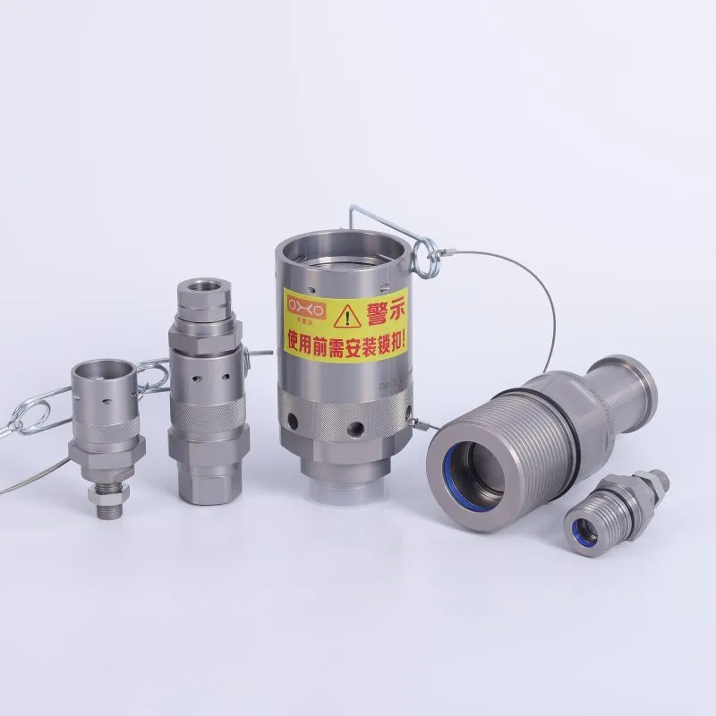 flat face hydraulic quick release couplings