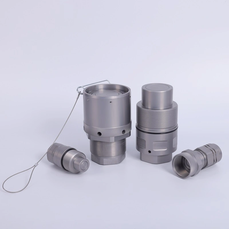 flat face hydraulic quick release couplings