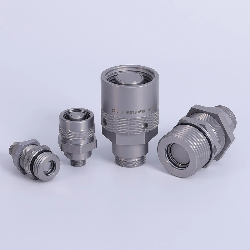 flat face hydraulic quick release couplings