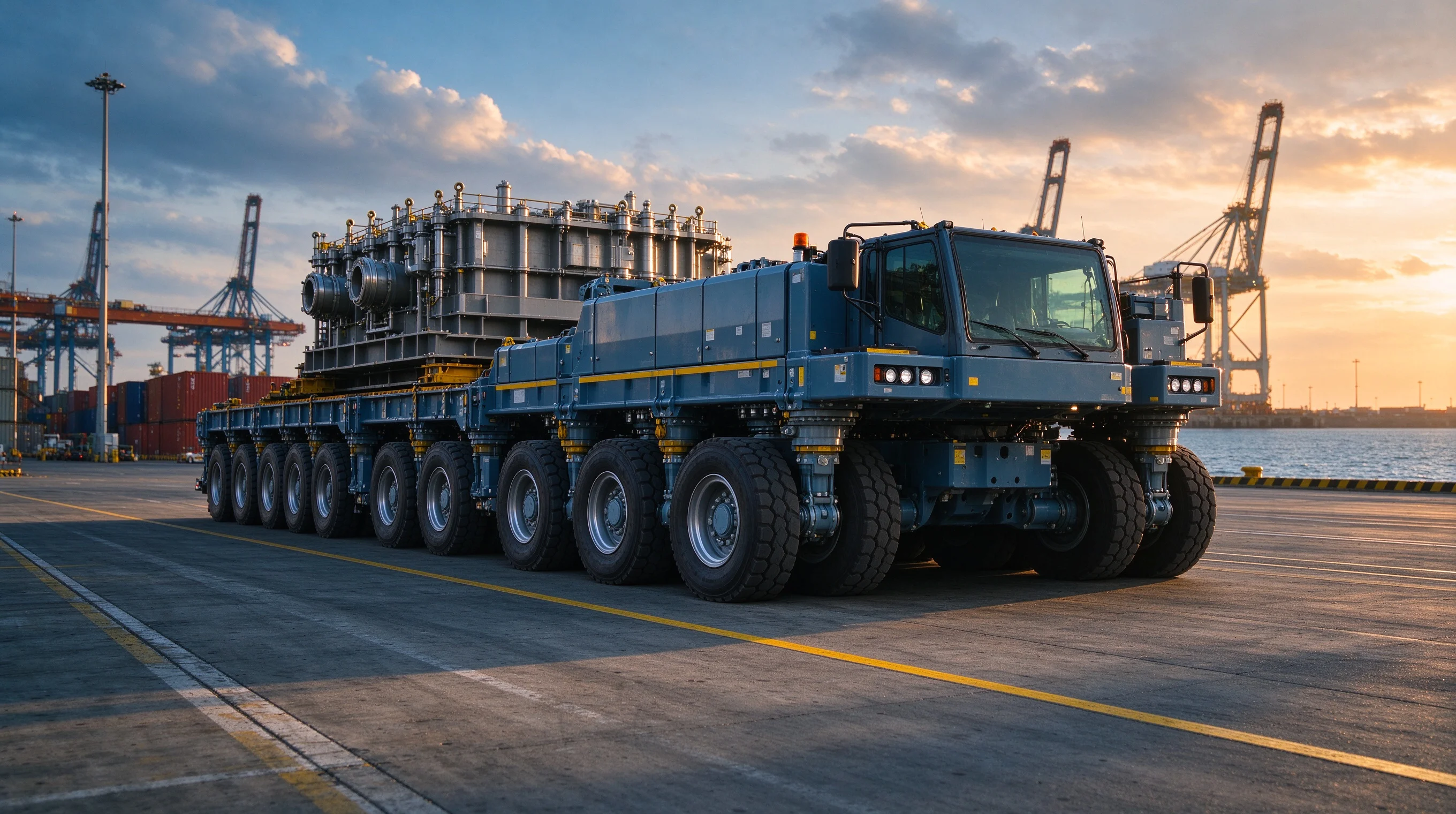 Self-Propelled Modular Transporters (SPMT)